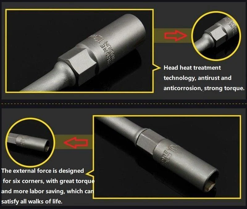 4 Teile/satz 8-19mm Rad Steckschlüssel Y Typ Drehmoment Spanner Universal Schlüssel Multi-größe Auto Reparatur werkzeug Hohe Qualität