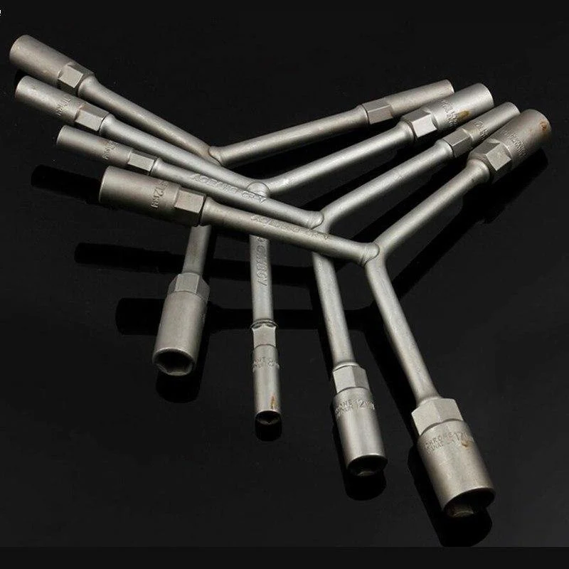 4 Teile/satz 8-19mm Rad Steckschlüssel Y Typ Drehmoment Spanner Universal Schlüssel Multi-größe Auto Reparatur werkzeug Hohe Qualität