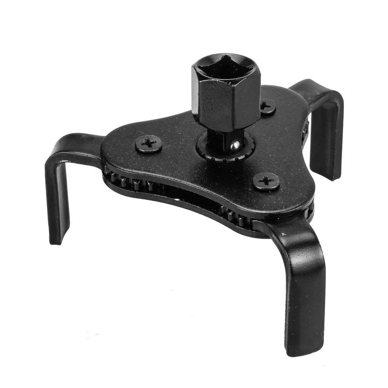 55-108mm Ölfilter Schraubenschlüssel 3 Jaw Einstellbare Auto Removal Tool Triangle Remover Für 13mm 1/2 '' 9.5mm 3/8 "Antrieb