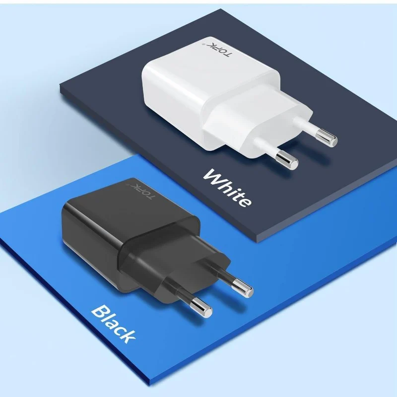 TOPK 18W Quick Charge 3.0 USB-Ladegerät für iPhone Samsung Xiaomi Huawei Handy-Ladegerät