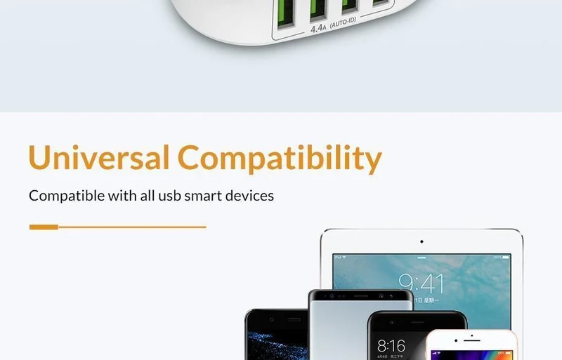 TOPK 22W Auto-ID 4-Port USB-Ladegerät Dimmbare Smart LED Schreibtischlampe Desktop-Ladegerät für iPhone Samsung Xiaomi Handy-Ladegerät