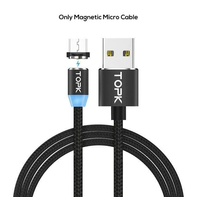 TOPK Multi-Port USB-Ladegerät LED-Lampe Auto-ID Handy-Ladegerät Tragbarer Tarvel EU & US Stecker Wandladegerät Adapter