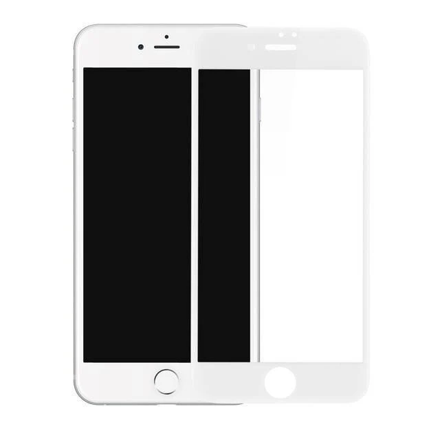 Baseus Premium 0.23 mm Displayschutz aus gehärtetem Glas für iPhone 8 7 Plus 3D-Vollabdeckung, Schutzfolie aus gehärtetem Glas