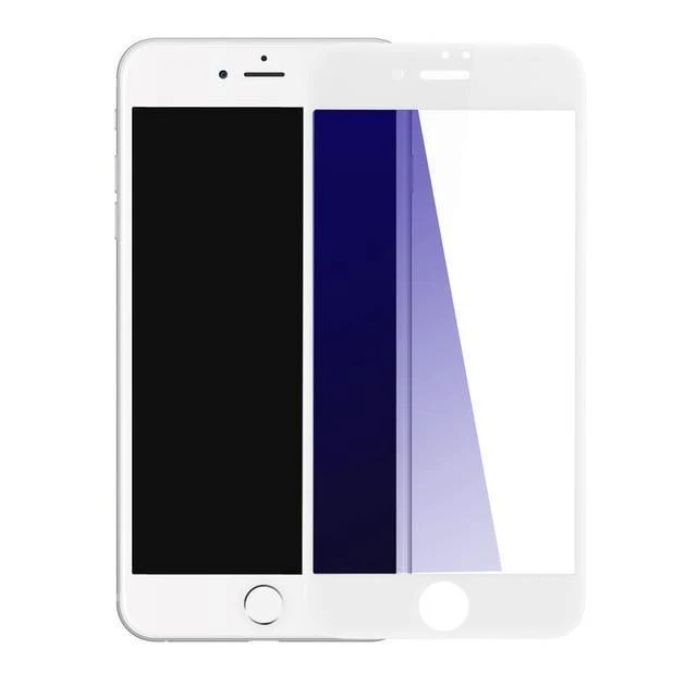 Baseus Premium 0.23 mm Displayschutz aus gehärtetem Glas für iPhone 8 7 Plus 3D-Vollabdeckung, Schutzfolie aus gehärtetem Glas
