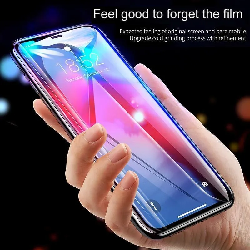 Baseus Displayschutz aus gehärtetem Glas für iPhone XS Max Xr Xsmax 0.3 mm Vollabdeckung gehärtetes Schutzglas für iPhoneXs Max