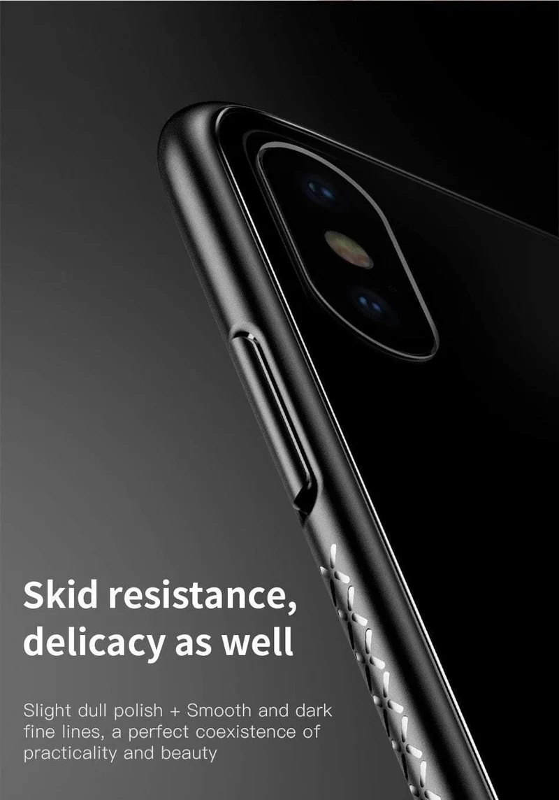Baseus Luxus Glas Fall Für iPhone X 10 Coque Weiche TPU Transparent Glas Zurück Schutzhülle Für iPhonex i Telefon X Capinhas