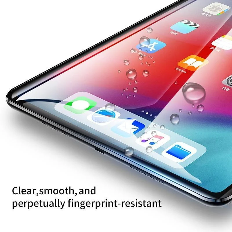 Baseus Displayschutzfolie für iPad Pro 11 12.9 Zoll, gehärtetes Glas, Schutzfolie für Apple iPad 2018, neues Tablet, gehärtetes Glas