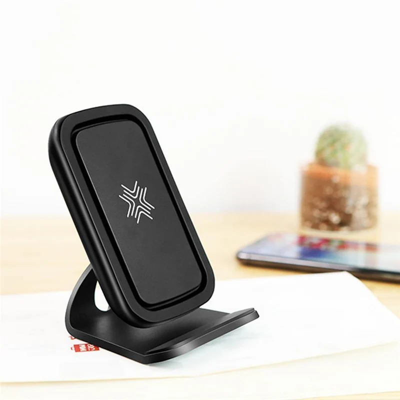 ROCK 7.5 W/10 W Qi Kabelloses Ladegerät mit Lüfter für iPhone XS MAX XR X Samsung Galaxy S9 8 Note 9 Schnellladegerät-Halter