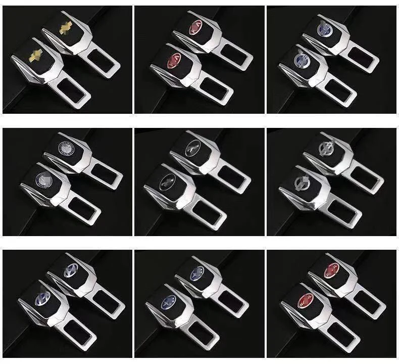 1 hochwertiger Auto-Sicherheitsgurt-Clip aus Zinklegierung, Sicherheitsgurt-Stecker für Mercedes, Land Rover, BMW, Audi, Volkswagen, Ford, Honda, Roewe Volv