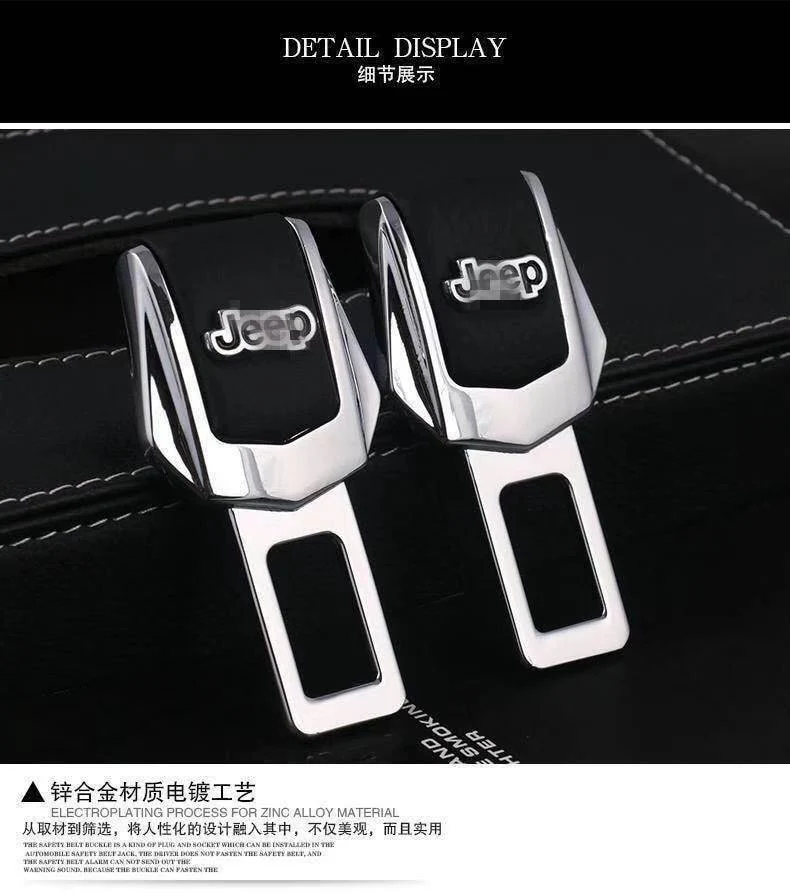 1 hochwertiger Auto-Sicherheitsgurt-Clip aus Zinklegierung, Sicherheitsgurt-Stecker für Mercedes, Land Rover, BMW, Audi, Volkswagen, Ford, Honda, Roewe Volv