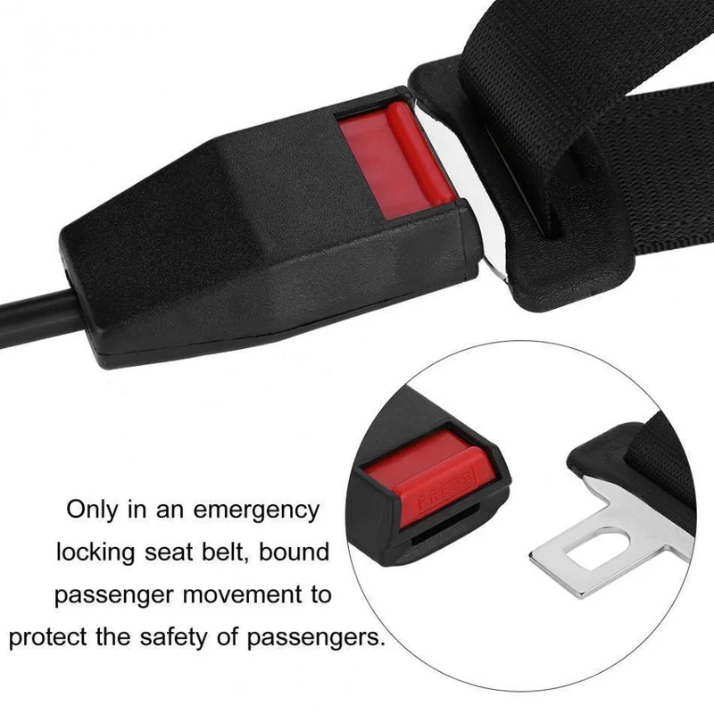 Universal 3 Point Retractable Auto Sicherheitsgurt Bolzenverlängerung Sicherheitsgurt BuckleFor Auto beladenen LKW Bus Busse großen Anhänger
