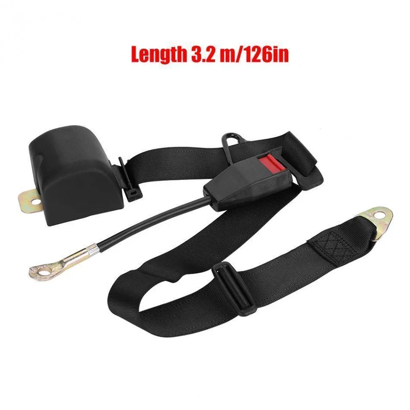 Universal 3 Point Retractable Auto Sicherheitsgurt Bolzenverlängerung Sicherheitsgurt BuckleFor Auto beladenen LKW Bus Busse großen Anhänger