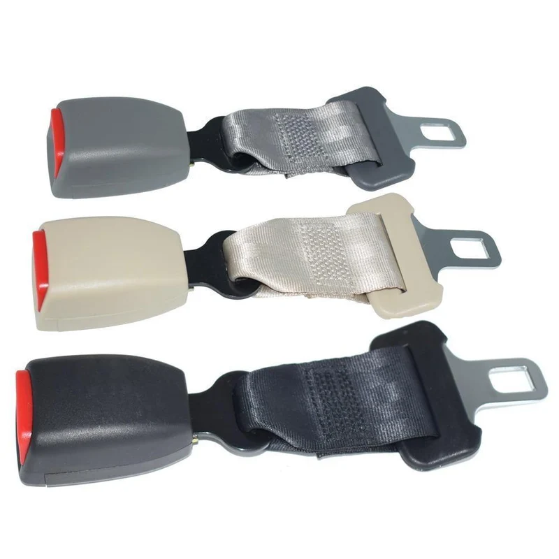 E24 Safe Certification Sicherheitsgurtverlängerung für Autos Sicherheitsgurtverlängerung für Autos Clip-Extender für Autos - Schwarzgrau