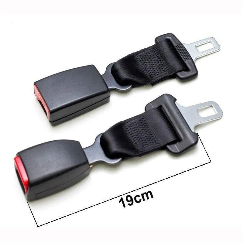 E24 Safe Certification Sicherheitsgurtverlängerung für Autos Sicherheitsgurtverlängerung für Autos Clip-Extender für Autos - Schwarzgrau