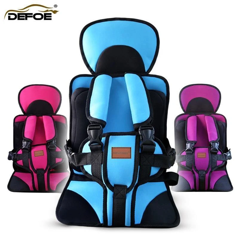 Neue Design besten Kinder Auto Sicherheitsgurt Baby Sicherheitsgurt Auto Sicherheitsstuhl Einfache tragbare Sitze 0-8 Jahre MAX 30KG Freeship