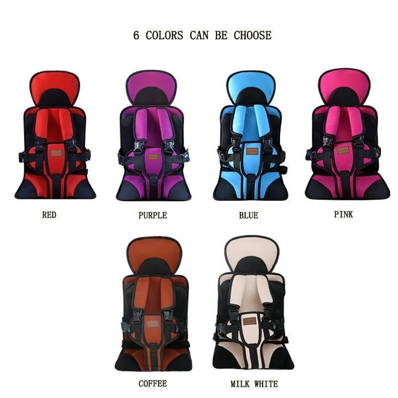 Neue Design besten Kinder Auto Sicherheitsgurt Baby Sicherheitsgurt Auto Sicherheitsstuhl Einfache tragbare Sitze 0-8 Jahre MAX 30KG Freeship