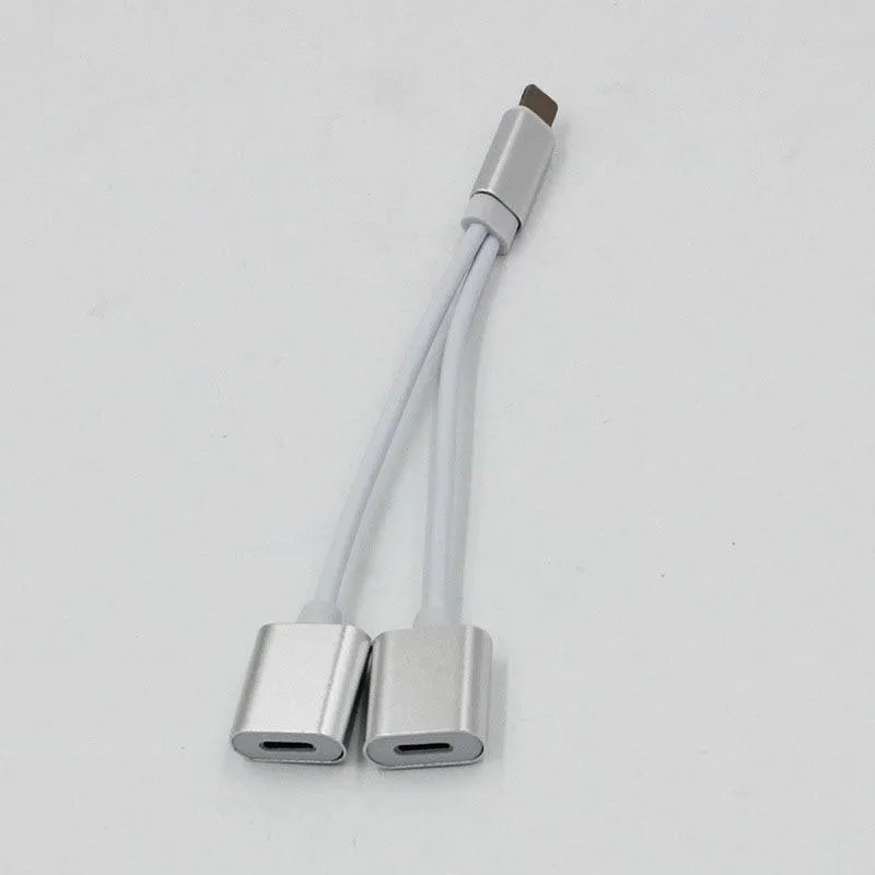 2 in 1 Dual Für Lightning Adapter Audio Lade Splitter Kabel für iPhone X 8 7 Plus Kopfhörer Kopfhörer Konverter für iOS 11