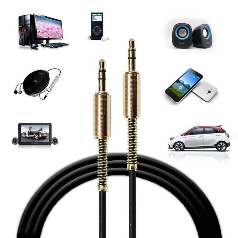 Für Blitz auf 3.5 - mm - Kopfhörerbuchsenadapter 3.5 - mm - Klinkenbuchse Audiokabel Leitung Kopfhörerlautsprecher Drahtleitung Aux - Kabel Für iPhone (A1213