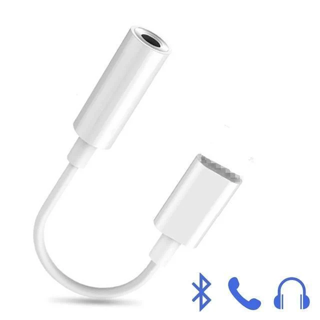Für Blitz auf 3.5 - mm - Kopfhörerbuchsenadapter 3.5 - mm - Klinkenbuchse Audiokabel Leitung Kopfhörerlautsprecher Drahtleitung Aux - Kabel Für iPhone (A1213