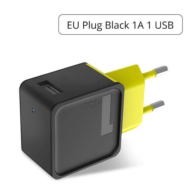 ROCK Sugar 4 2 1 Ports USB-Wandladegerät Telefon Schnellreiseadapter 5V1A 5V2.4A 5V4A EU US-Stecker für iPhone Samsung Xiaomi