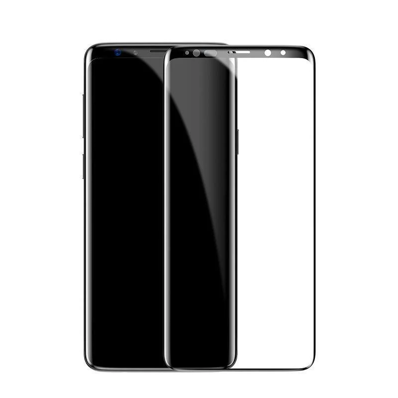 Baseus 3D Oberflächenschutzfolie für Samsung Galaxy S9 S9 + Ultraflaches, vollflächig gehärtetes Glas für Samsung S9 S9 Plus