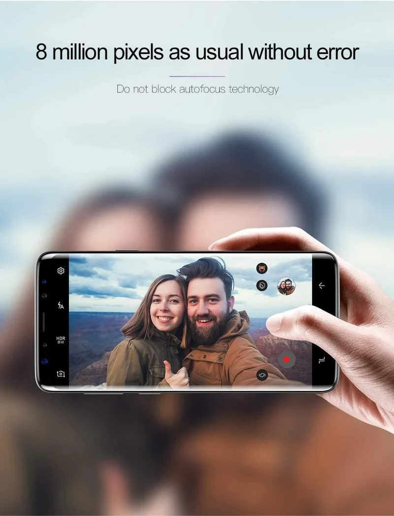 Baseus 3D Oberflächenschutzfolie für Samsung Galaxy S9 S9 + Ultraflaches, vollflächig gehärtetes Glas für Samsung S9 S9 Plus