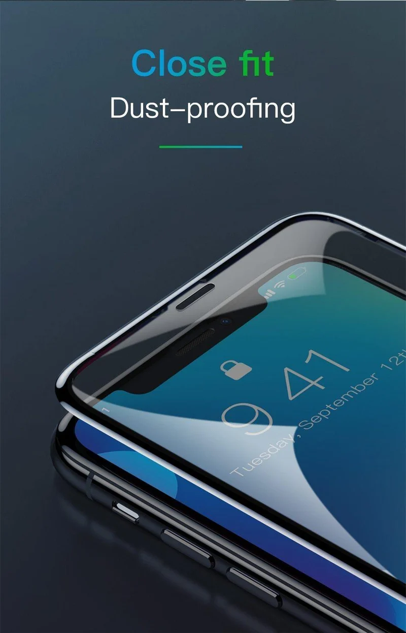 Baseus Anti Spy Displayschutz für iPhone Xs Xs Max XR 2018 Volle Abdeckung aus gehärtetem Glas für iPhone Xs Xs Max Schutzglas