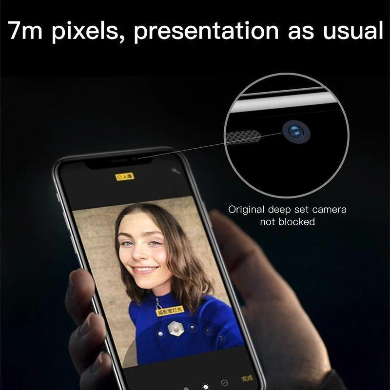 Baseus 0.3 MM 7D Oberflächen-Displayschutz für iPhone X Glas 9H Dünnes Anti-Blaulicht-Hartglas für iPhone X Schutzglas