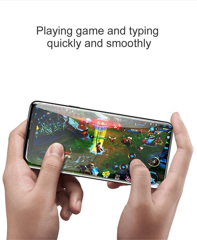 Baseus 3D-Oberfläche gehärtetes Glas für Samsung S9 S9 Plus, vollständige Abdeckung, Displayschutzfolie für Samsung Galaxy S9, S9 Plus-Glas