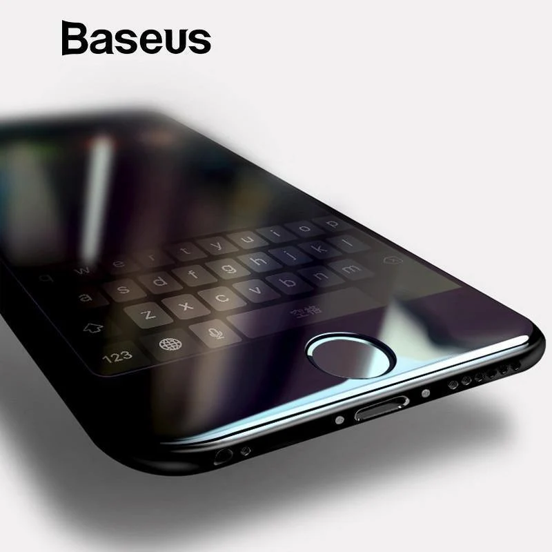 Baseus 3D Vollbild gehärtetes Glas für iPhone 6 6s Displayschutz 0.3 mm dünnes 9H Schutzglas für iPhone 6 6s Plus Glas