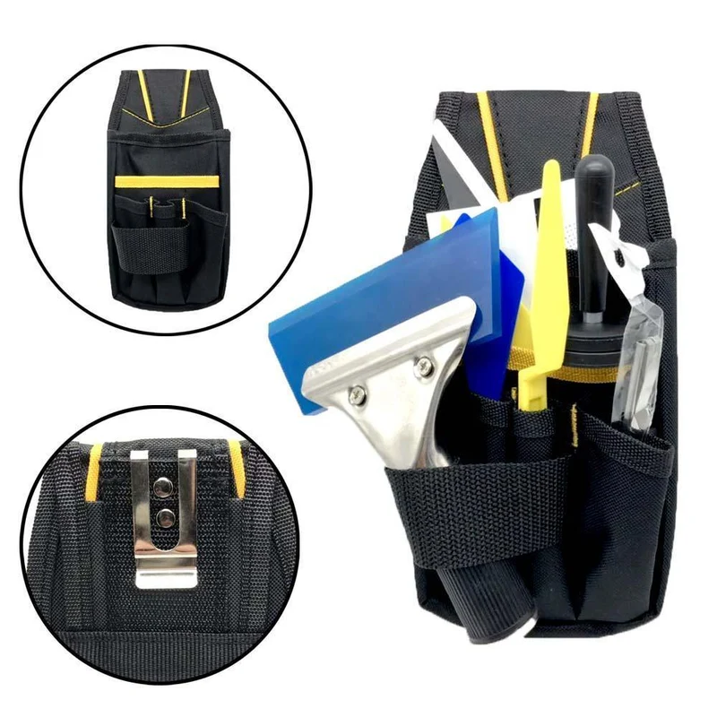 Wasserdichte Oxford- und PVC-Autoverpackungs-Werkzeugtasche, Fenstertönung, Vinylverpackungswerkzeuge, Rakel, Schabertasche