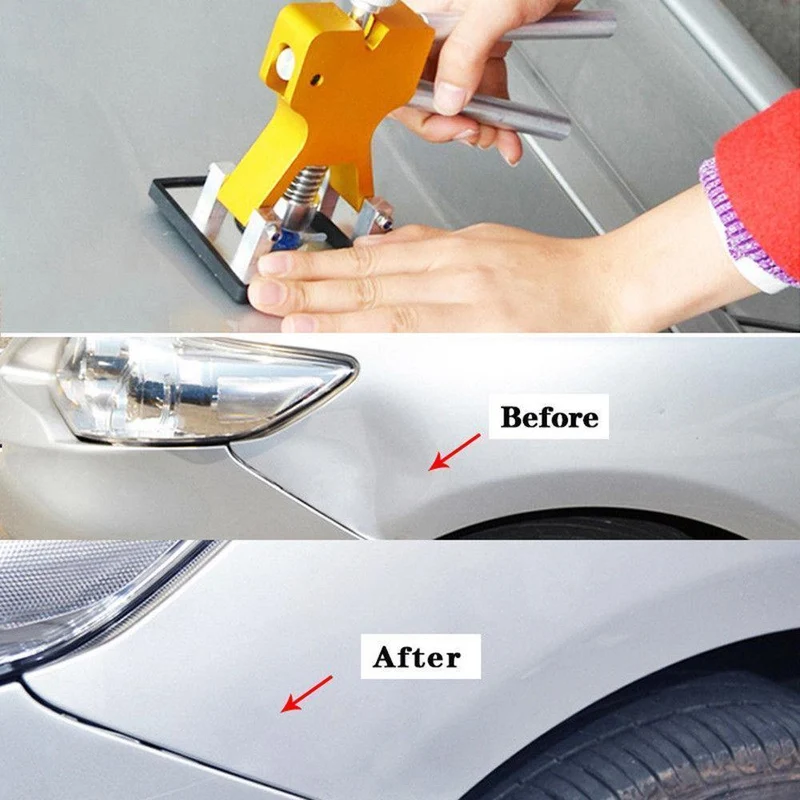 Werkzeuge Paintless Dent Repair Remover Dent Lifter Kit Kleber Puller Handheber Auto Dent PDR Werkzeuge Ferramentas