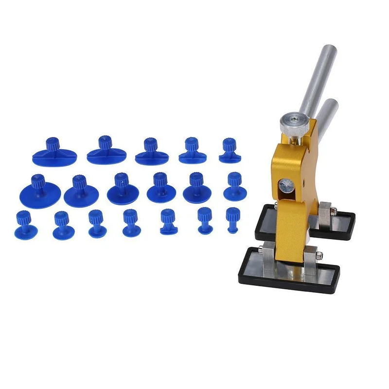 Universal Auto Dent Repair Puller Kit 18 Tabs Hagel Removal Tool Karosserie Paintless Dent Lifter Repair Tool für Auto Motorrad