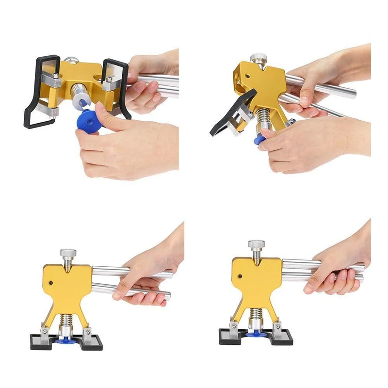 Universal Auto Dent Repair Puller Kit 18 Tabs Hagel Removal Tool Karosserie Paintless Dent Lifter Repair Tool für Auto Motorrad