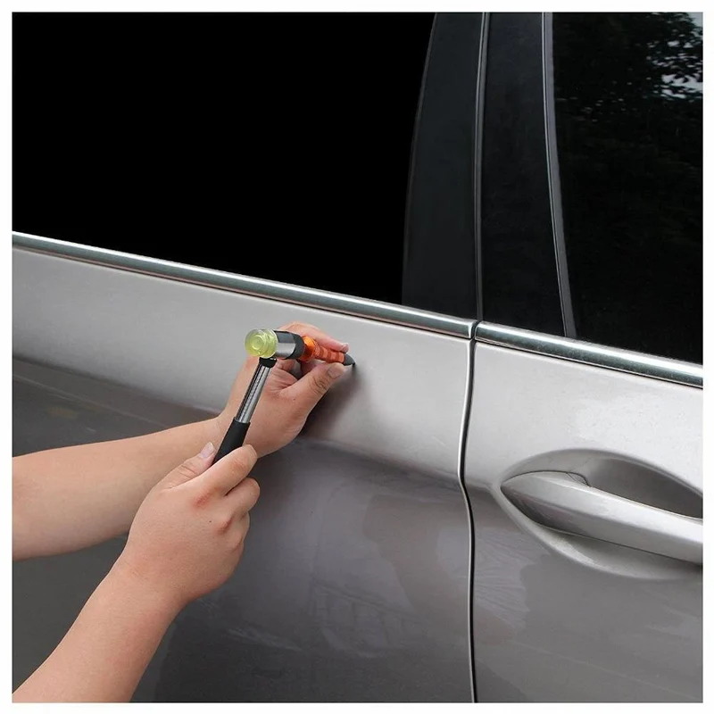 DIY-Handwerkzeug-Set zur Dellenreparatur für Karosserien, hochwertige Klebestreifen für Dellenlifte, Reparaturwerkzeug-Set für die lackfreie Dellenentfernung im Auto