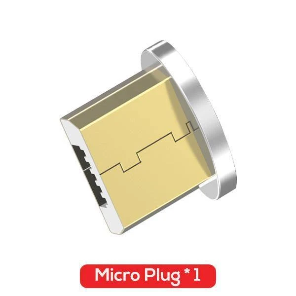 TOPK 1M (3.3 ft) FLine-Mini LED Magnetkabel für Samsung S7 Micro USB-Geräte Handykabel Magnetladegerät Microusb-Kabel