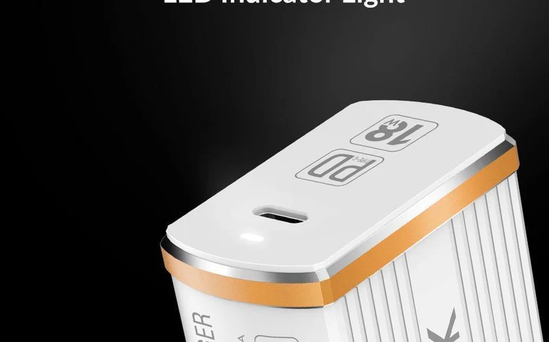 TOPK 18W Typ C PD Schnelllade-USB-Ladegerät für Samsung Galaxy S9 S8 Plus EU/UK-Stecker Telefon-Schnellladegerät