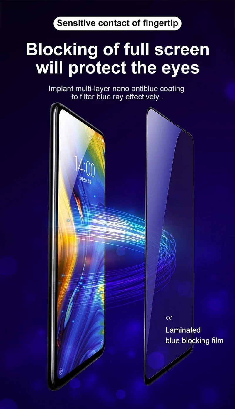 Baseus 0.3 mm Displayschutz aus gehärtetem Glas für Xiaomi Mix 3. Vollständige Abdeckung. Schutzfolie aus gehärtetem Glas für Xiaomi mi Mix3.