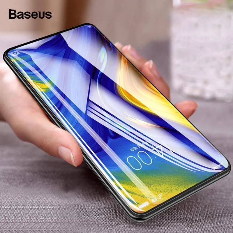Baseus 0.3 mm Displayschutz aus gehärtetem Glas für Xiaomi Mix 3. Vollständige Abdeckung. Schutzfolie aus gehärtetem Glas für Xiaomi mi Mix3.