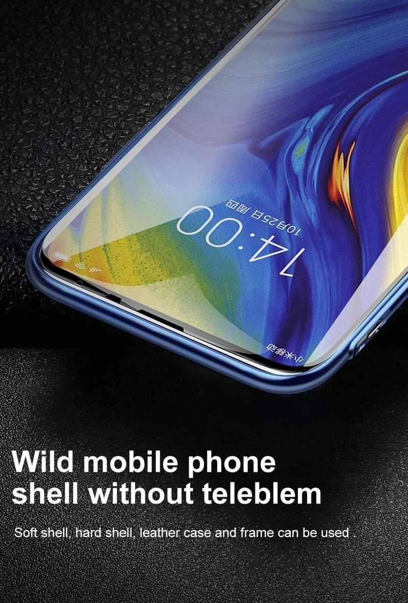 Baseus 0.3 mm Displayschutz aus gehärtetem Glas für Xiaomi Mix 3. Vollständige Abdeckung. Schutzfolie aus gehärtetem Glas für Xiaomi mi Mix3.