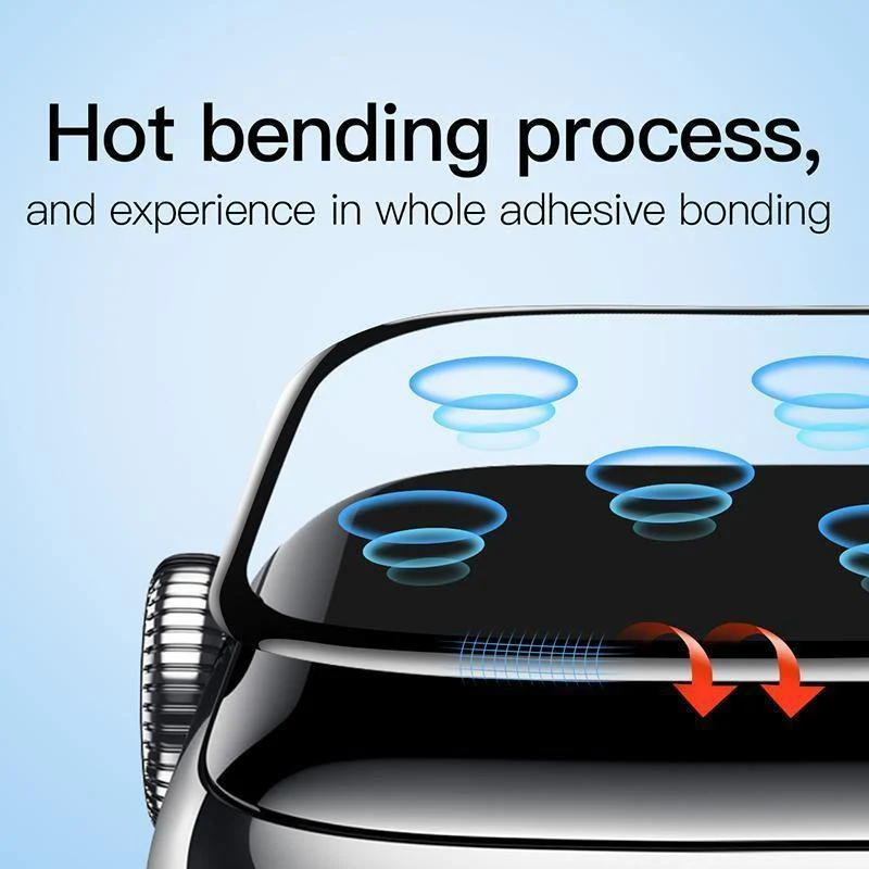 Baseus 0.3 mm Displayschutzfolie für iWatch 4, kratzfestes Glas, vollständige Abdeckung, Touchscreen-Schutzfolie für Apple Watch Series 4