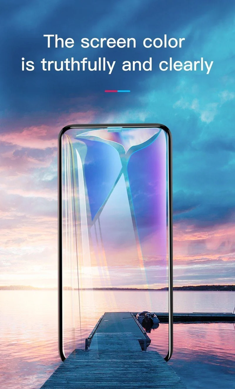 Baseus 0.23 mm Anti-Peep-Displayschutz für iPhone Xs Max XR XS gehärtetes Glas Vollabdeckung Sichtschutzfolie für iPhoneX