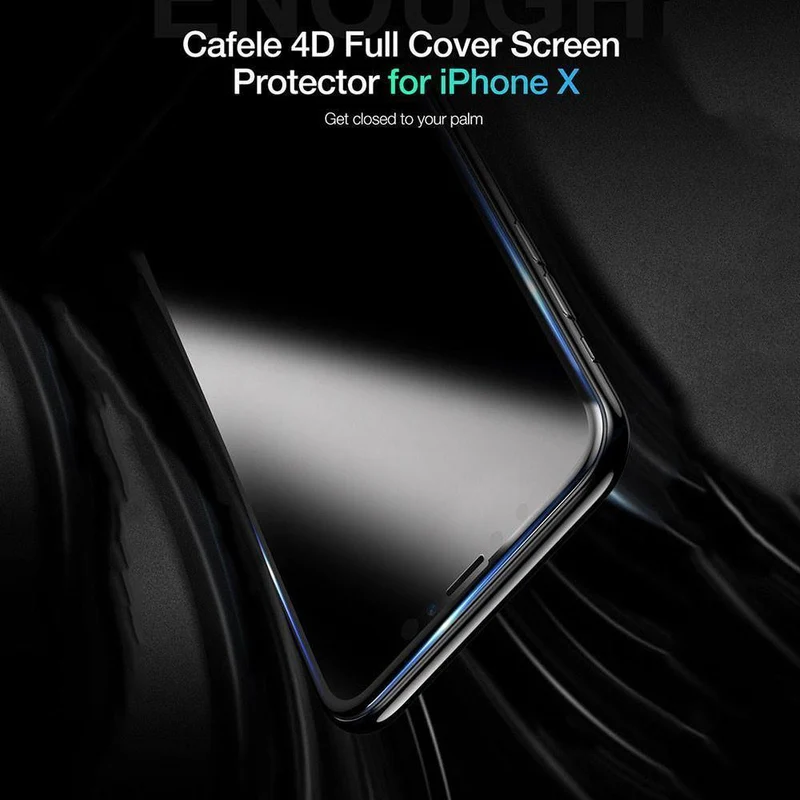 Gehärtetes Glas Film Telefon Displayschutzfolie Ultradünne gehärtetes Glas Wasserdichte Handy Film Gebogene Oberfläche 4D