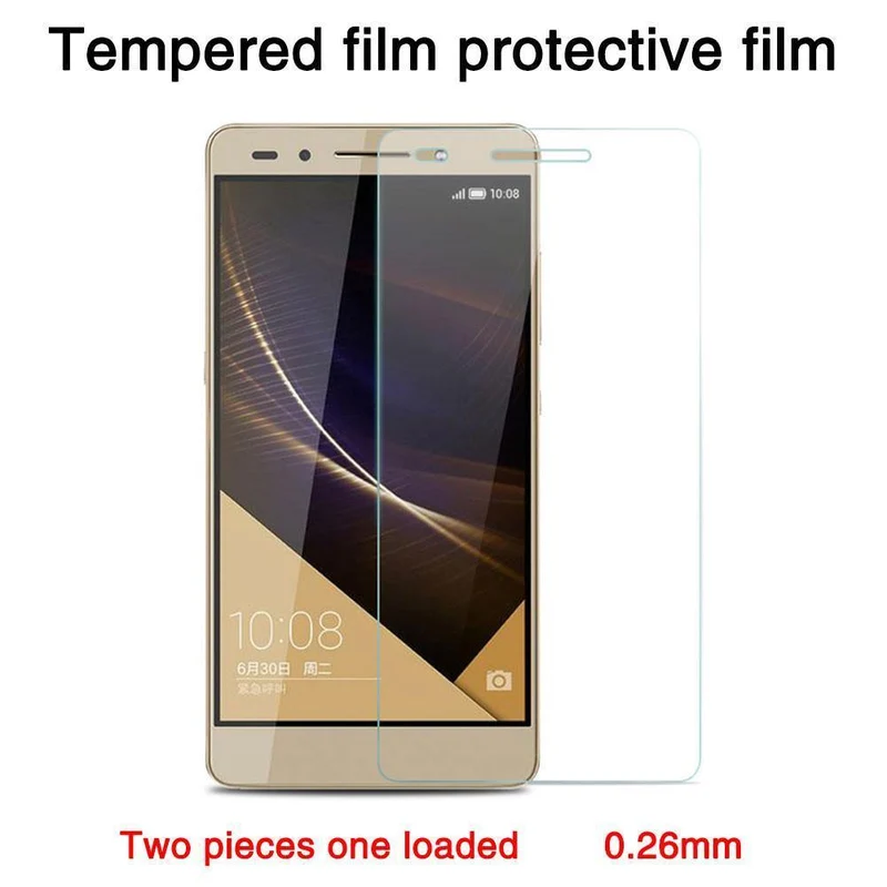 Displayschutzfolie aus gehärtetem Glas für Telefone, klares Telefonzubehör, gehärtetes Glas, 0.26 mm, kratzfest, gegen Fingerabdrücke