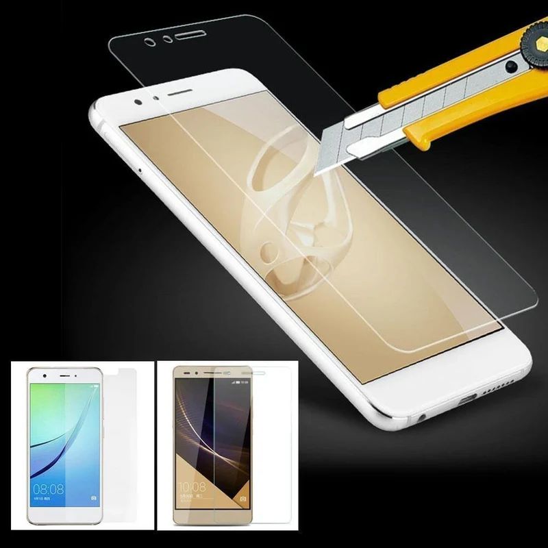 Displayschutzfolie aus gehärtetem Glas für Telefone, klares Telefonzubehör, gehärtetes Glas, 0.26 mm, kratzfest, gegen Fingerabdrücke