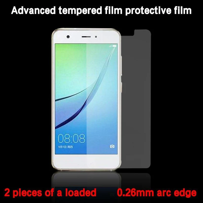 Gehärtete Glasfolie, Handy-Displayschutz, HD, kratzfest, Handy-Zubehör, 0.26 mm, Anti-Fingerabdruck, gehärtetes Glas
