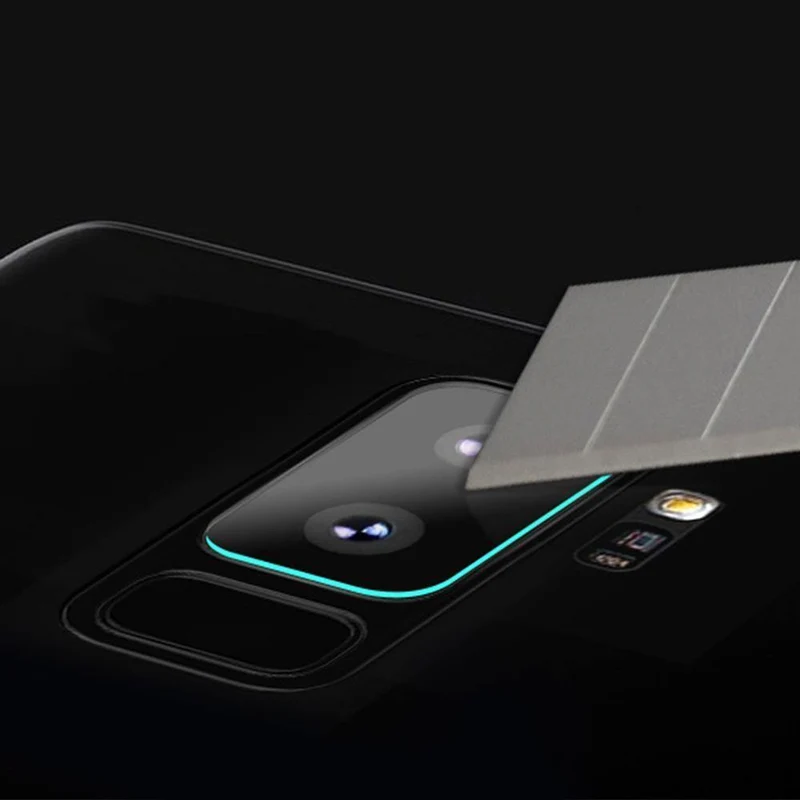 Linse aus gehärtetem Glas, Telefonlinsenfolie, klarer Blendschutz, gehärtete Linsenfolie, 9H-Schutz, splitterfrei
