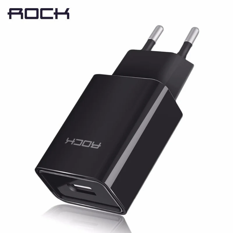 ROCK Schnellladegerät USB-Ladegerät MTK-Schnellladegerät 2 in 1-Technologie 5V2A 9V2A Universal-Schnellladegerät Ausverkauf 49%