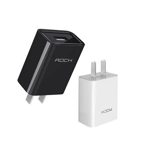ROCK Schnellladegerät USB-Ladegerät MTK-Schnellladegerät 2 in 1-Technologie 5V2A 9V2A Universal-Schnellladegerät Ausverkauf 49%