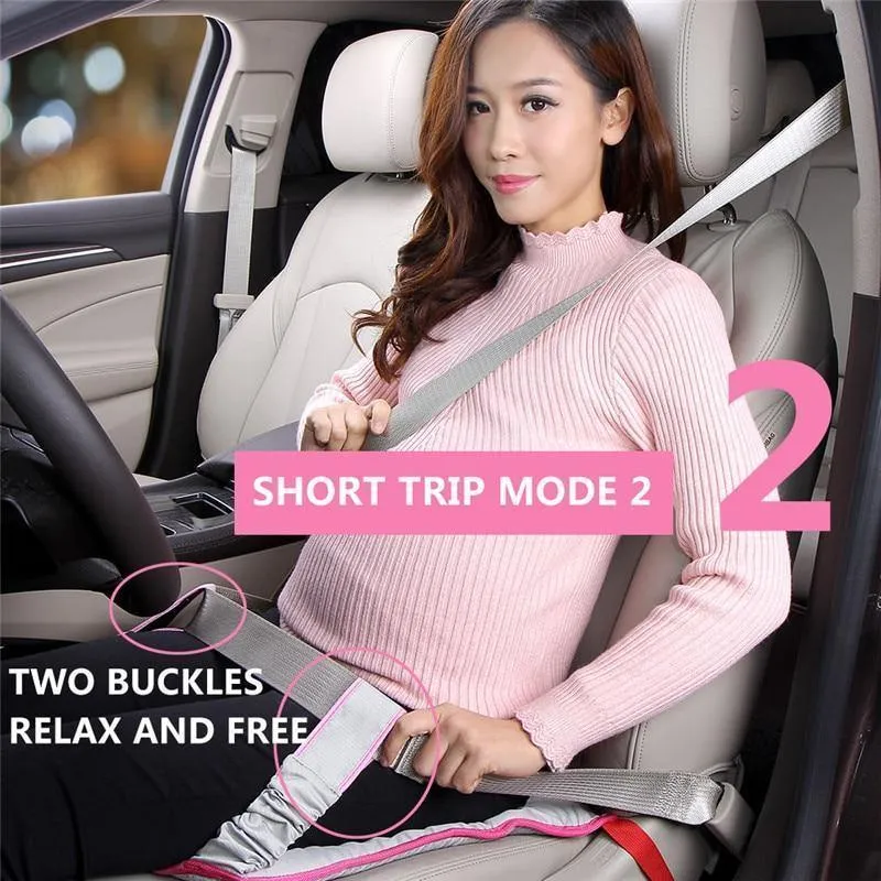 Auto Sicherheitsgurt für Schwangere Fahrsicherheit mit Auto Sitzkissen Schulterpolster Auto Soft Strap Protection Cover Sicherheitsgurt